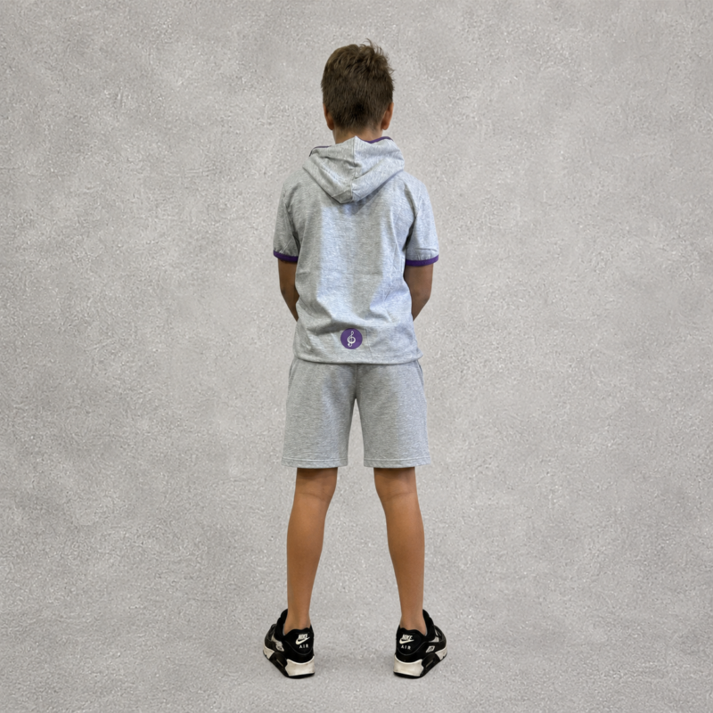 Bermuda y remera unisex primario Inst. Arte Nuevo 9 Bermuda Unisex Inst. Arte Nuevo