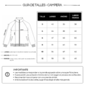 GUÍA DE TALLE CAMPERA RANGLAN JARDÍN ARTE Campera Jardín Arte Nuevo