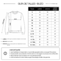 GUÍA DE TALLES-BUZO CLÁSICO CUELLO A LA BASE TODOS LOS TALLES Buzo Azul Colegial Educación Física
