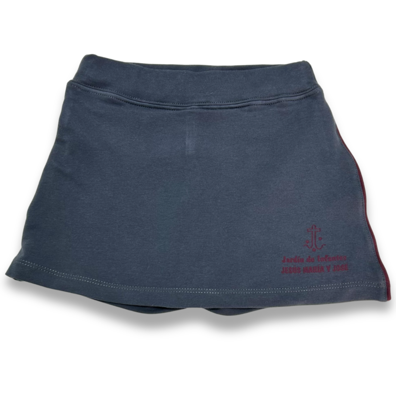 Short Pollera Jardín J.M.J. (nena)