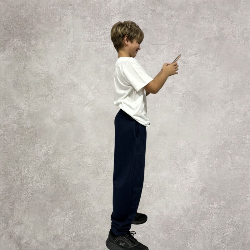 pantalon-barrel-azul-marino-educacion-lateral-fisica-unisex Jogging Barrel colegial