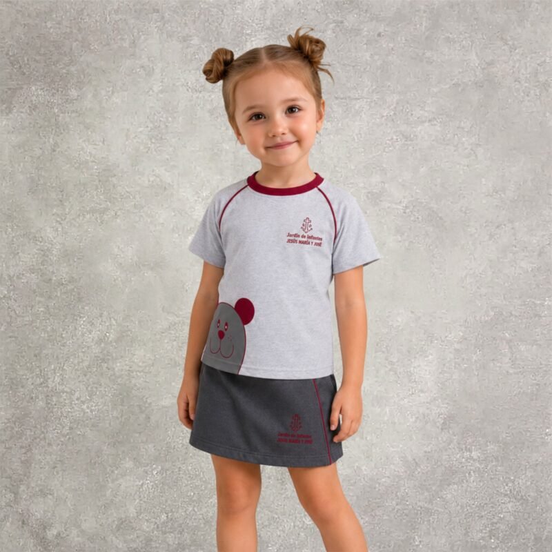 Short Pollera Niña Jardín Inst. J.M.J.
