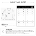 GUÍA DE TALLES-SUETER COLEGIAL UNISEX Sueter Azul Inst. J.M.J.