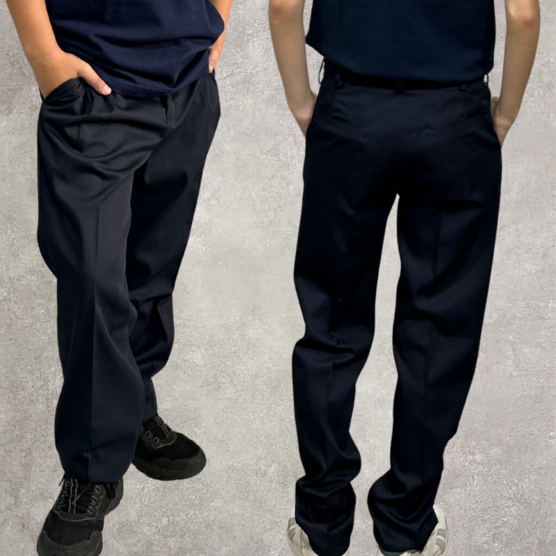 Pantalón de Vestir Azul Unisex