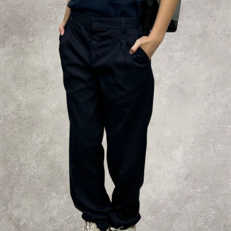 Pantalón de Vestir Azul Unisex