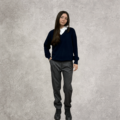 SUETER ALEXIS CON CALZADO NEGRO Sueter Azul