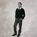 Sueter Verde Inglés Inst. Saavedra Lamas Pantalón de Vestir ICSL
