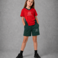 Uniforme Ed. Física Primario Inst. Saavedra Lamas 7 Bermuda Rústico Deportivo Ed. Física Primario ICSL