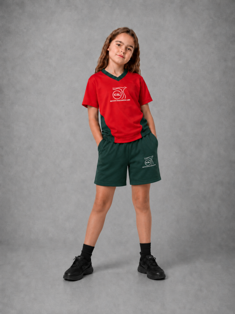 Uniforme Ed. Física Primario Inst. Saavedra Lamas 7 Bermuda Rústico Deportivo Ed. Física Primario ICSL