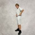 Bermuda Unisex Gris Melange