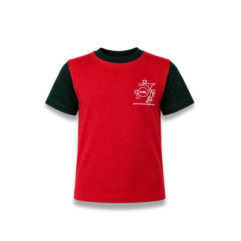 Remera Jardín Inst. Saavedra Lamas Remera Uniforme Jardín ICSL