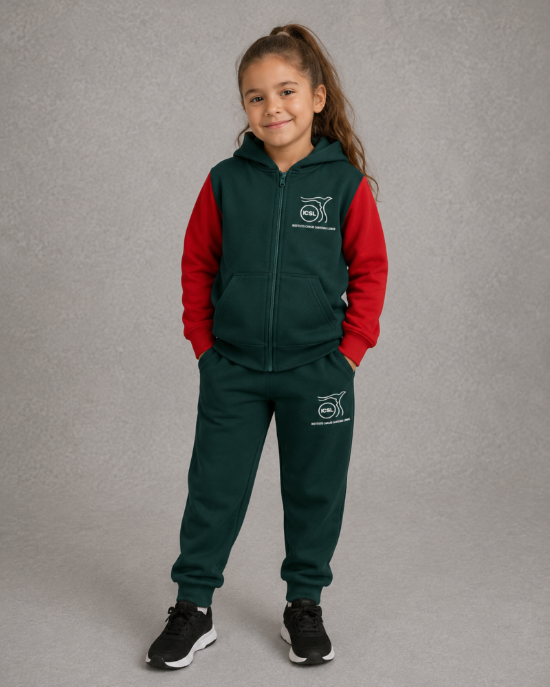 Uniforme Ed. Física Primario Inst. Saavedra Lamas 2 Campera Ed. Física Primario ICSL