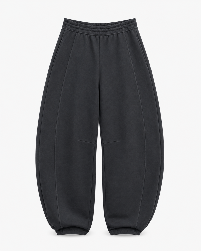 BARREL GRIS TOPO Pantalón Barrel Unisex Gris Topo