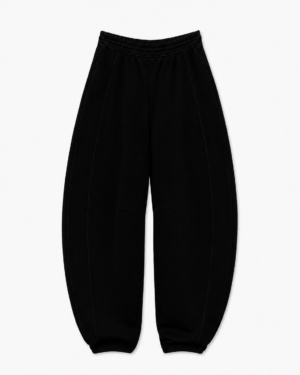 BARREL NEGRO Pantalón Barrel Unisex Negro