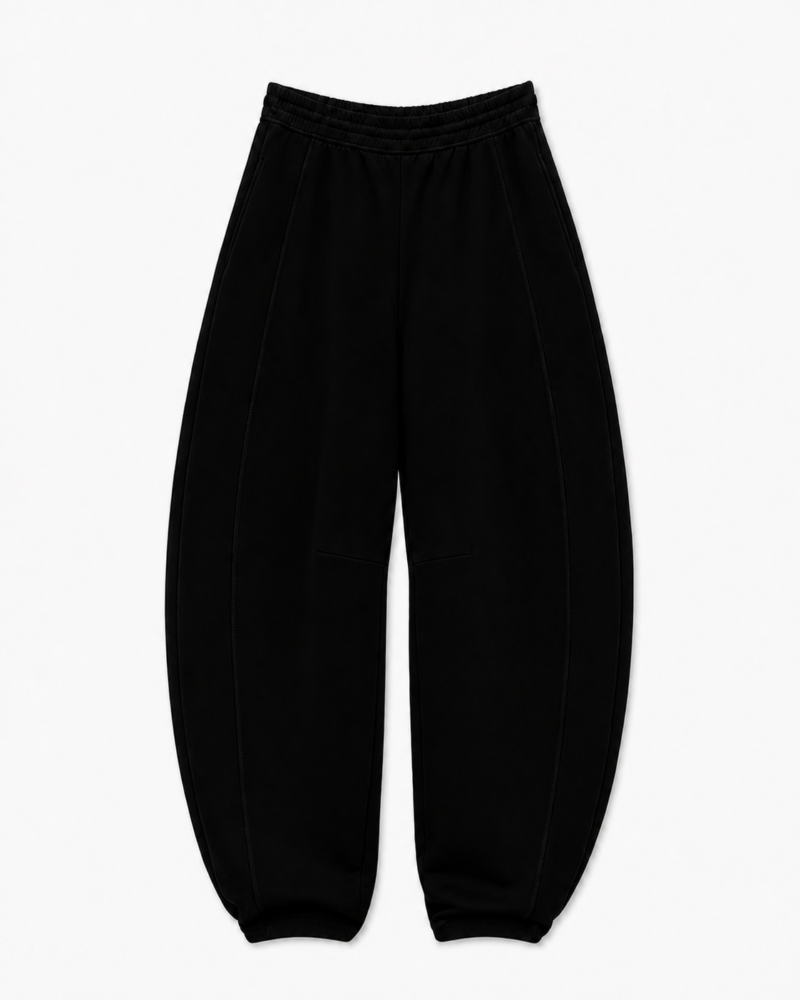 BARREL NEGRO Pantalón Barrel Unisex Negro