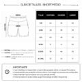 GUÍA DE TALLES SHORT MEDIO Short Medio Polisap