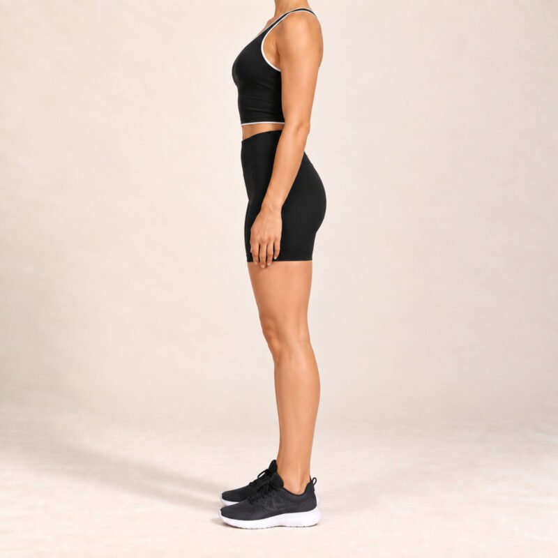 modelo-short-medio-negro-musculosa-negra-vivos-blancos-costado-2000x2000 Short Medio Polisap
