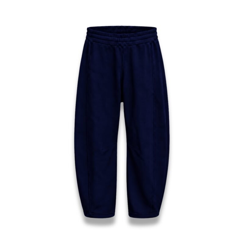 pantalon-barrel-azul-marino Pantalón Barrel Unisex Azul